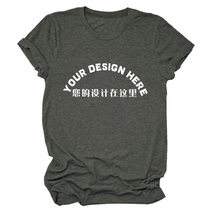 Women's T-shirt Short Sleeve T-Shirts Casual DIY display picture 24