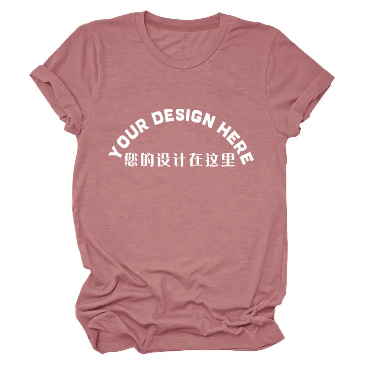 Women's T-shirt Short Sleeve T-Shirts Casual DIY display picture 4