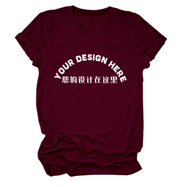 Women's T-shirt Short Sleeve T-Shirts Casual DIY display picture 16