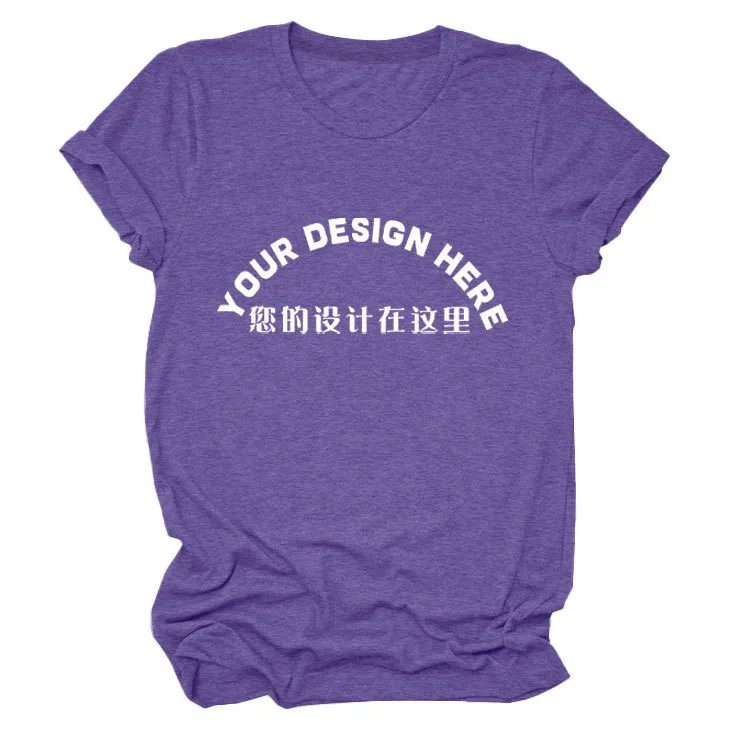Women's T-shirt Short Sleeve T-Shirts Casual DIY display picture 14