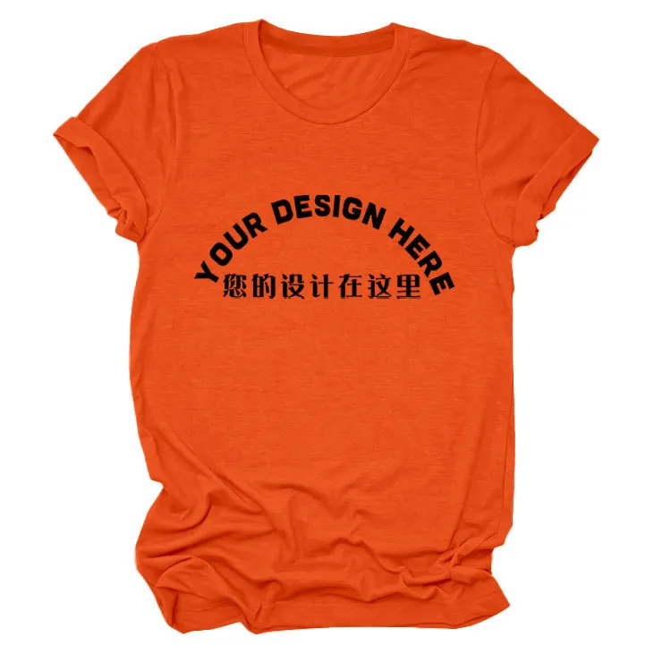 Women's T-shirt Short Sleeve T-Shirts Casual DIY display picture 25