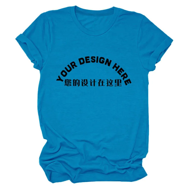 Women's T-shirt Short Sleeve T-Shirts Casual DIY display picture 34