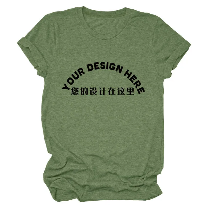 Women's T-shirt Short Sleeve T-Shirts Casual DIY display picture 32
