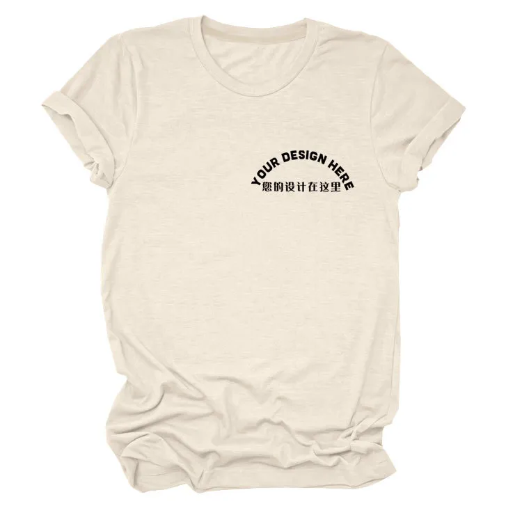Women's T-shirt Short Sleeve T-Shirts Casual DIY display picture 28