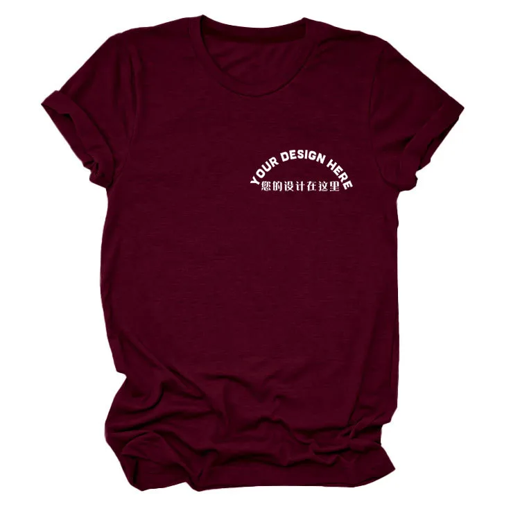 Women's T-shirt Short Sleeve T-Shirts Casual DIY display picture 17