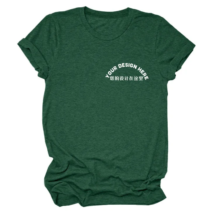 Women's T-shirt Short Sleeve T-Shirts Casual DIY display picture 23