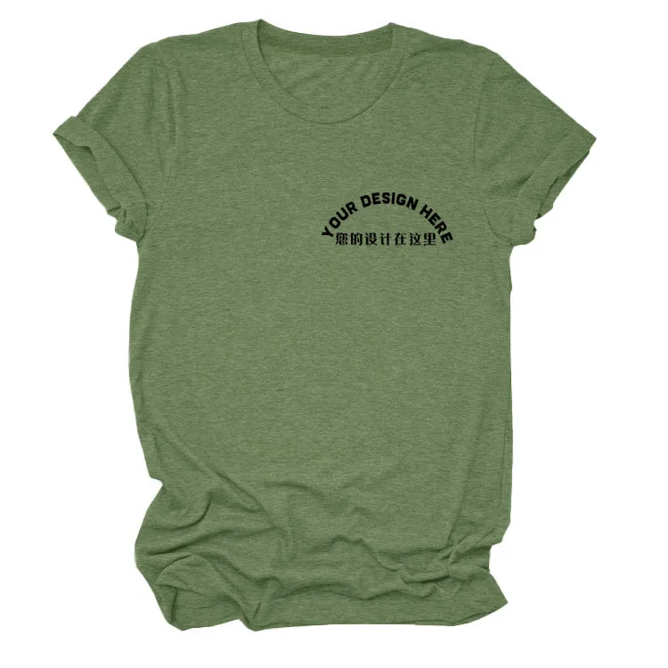 Women's T-shirt Short Sleeve T-Shirts Casual DIY display picture 37