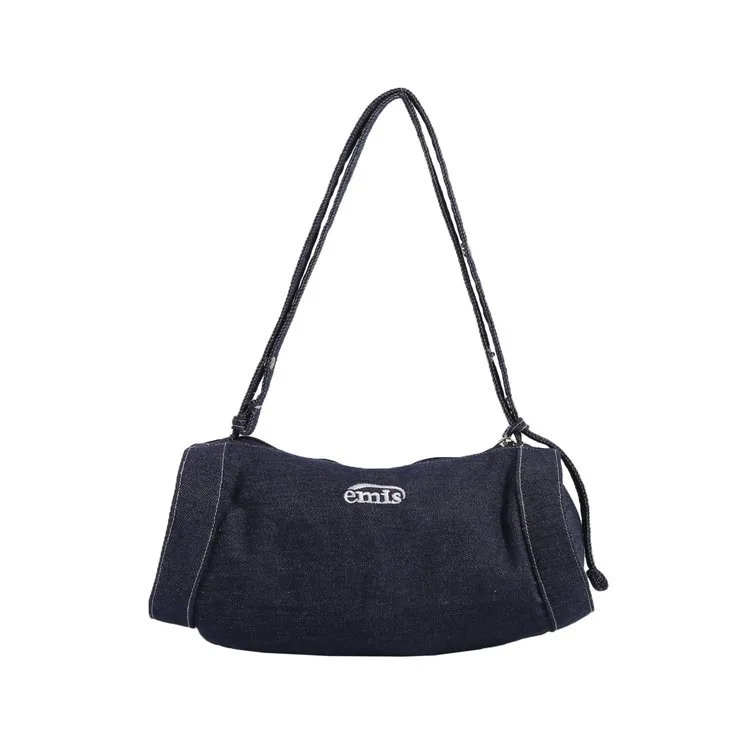Women's Nylon Vocabulary Words/Name Solid Color Streetwear Cylindrical Zipper Shoulder Bag display picture 2