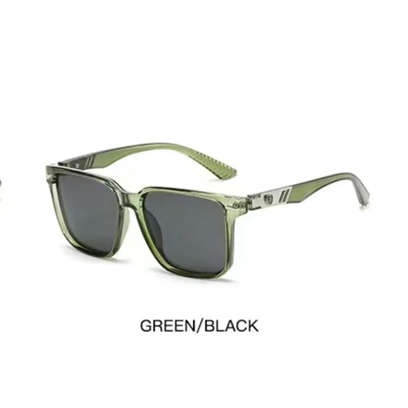 Casual Business Retro Solid Color PC Polarized UV400 Protection Square Full Frame Glasses display picture 11