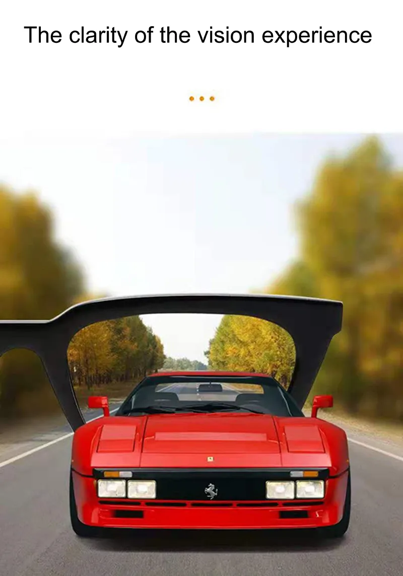 Casual Business Retro Solid Color PC Polarized UV400 Protection Square Full Frame Glasses display picture 14