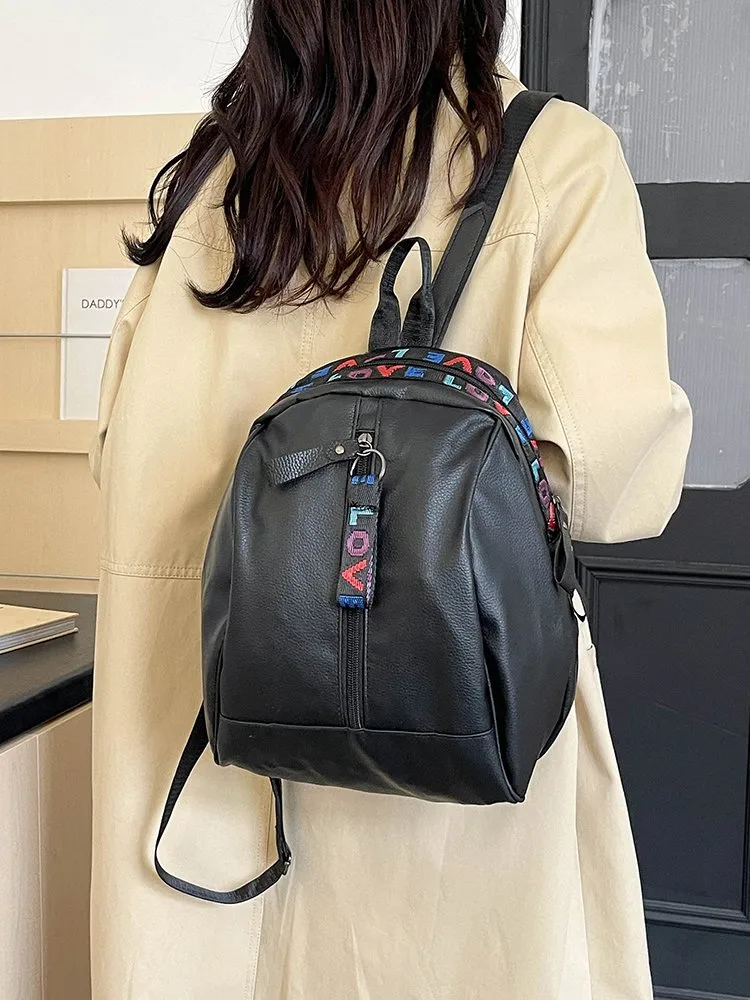 Letter Casual Holiday Women's Backpack display picture 4