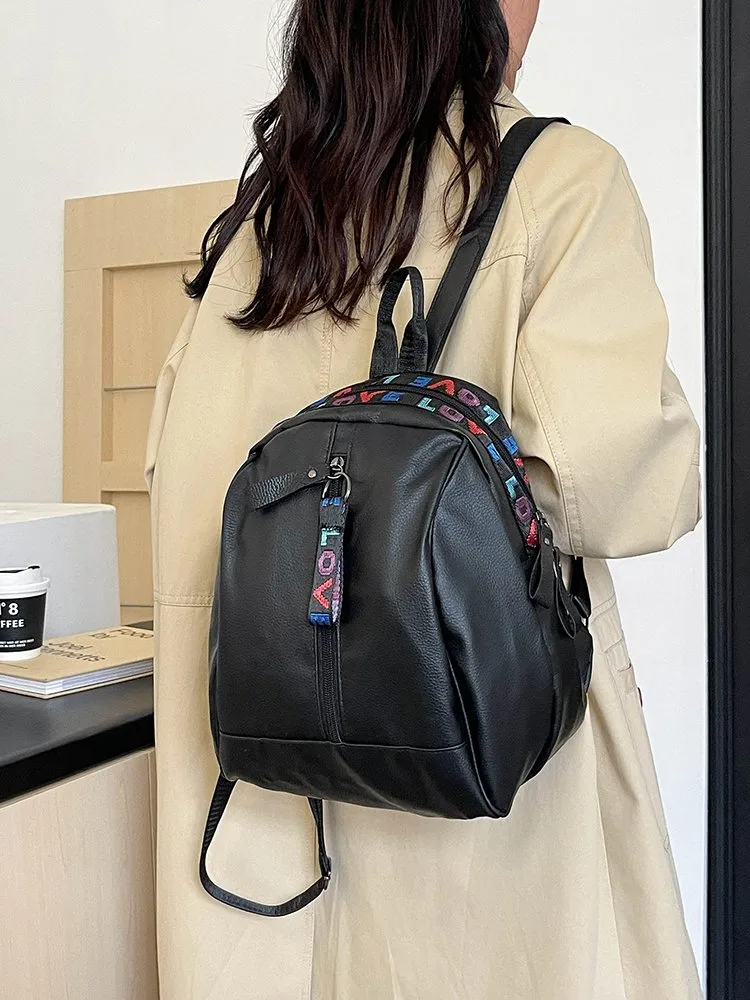 Letter Casual Holiday Women's Backpack display picture 16