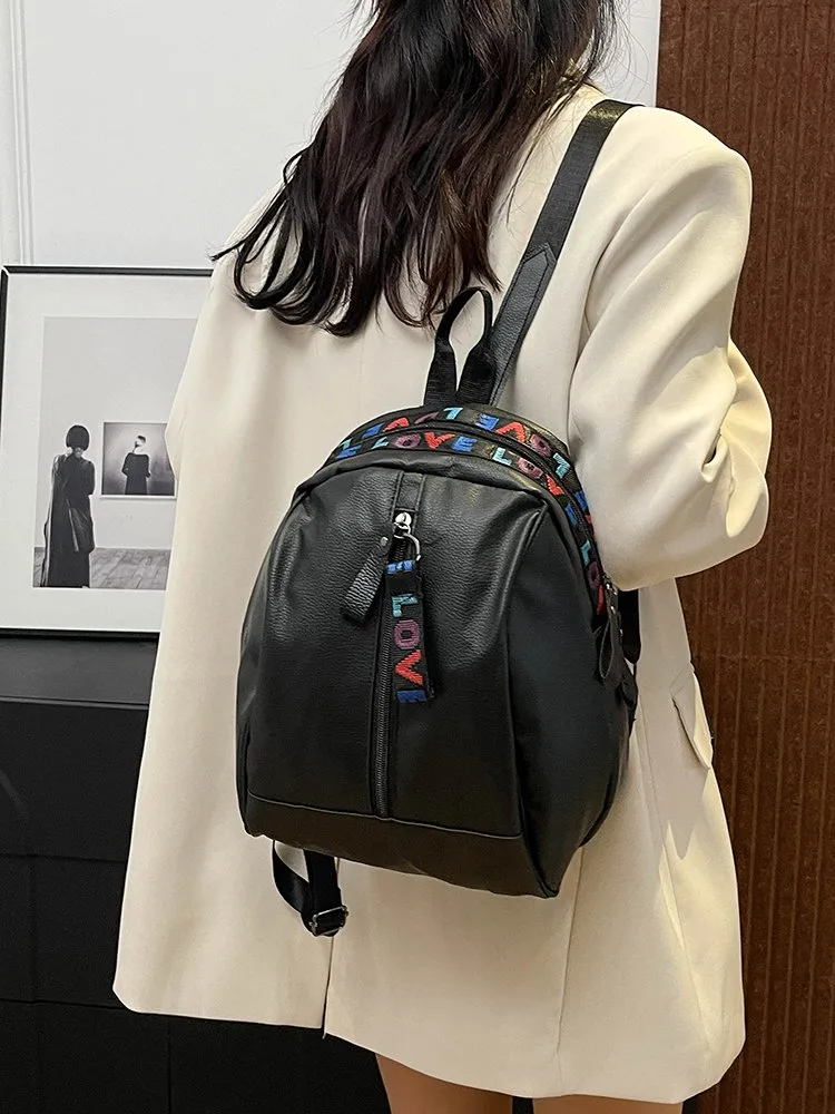 Letter Casual Holiday Women's Backpack display picture 9