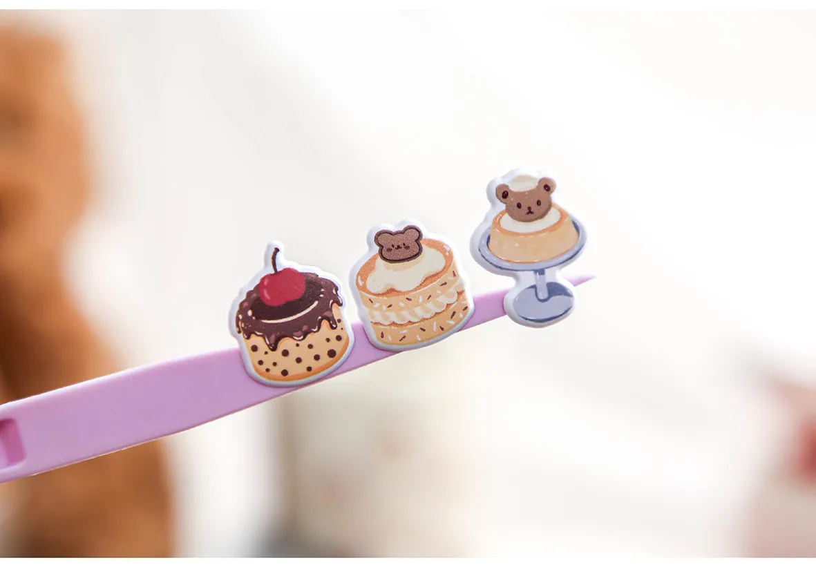 1 Piece Ice Cream Cake School Mixed Materials Cartoon Style Cute Stickers display picture 4