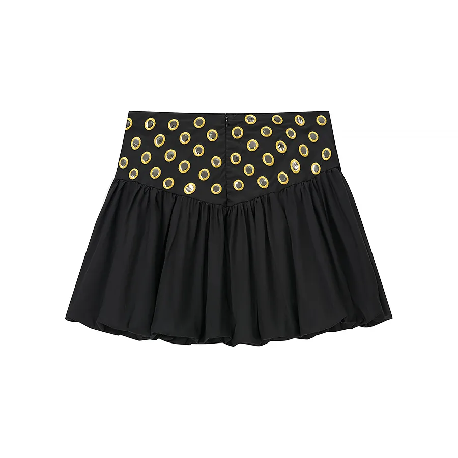 Holiday Travel Beach Women's Sexy Tropical Solid Color Polyester Skirt Co-ord Set Shorts Sets display picture 3