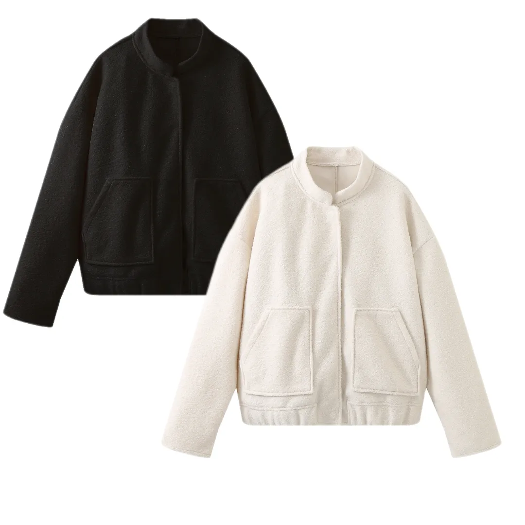 Women's Simple Style Solid Color Coat display picture 1