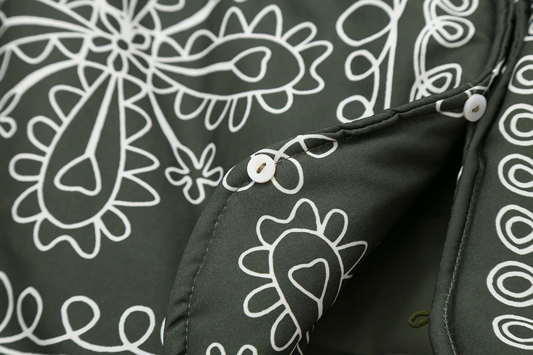 Women's Simple Style Printing Coat display picture 4