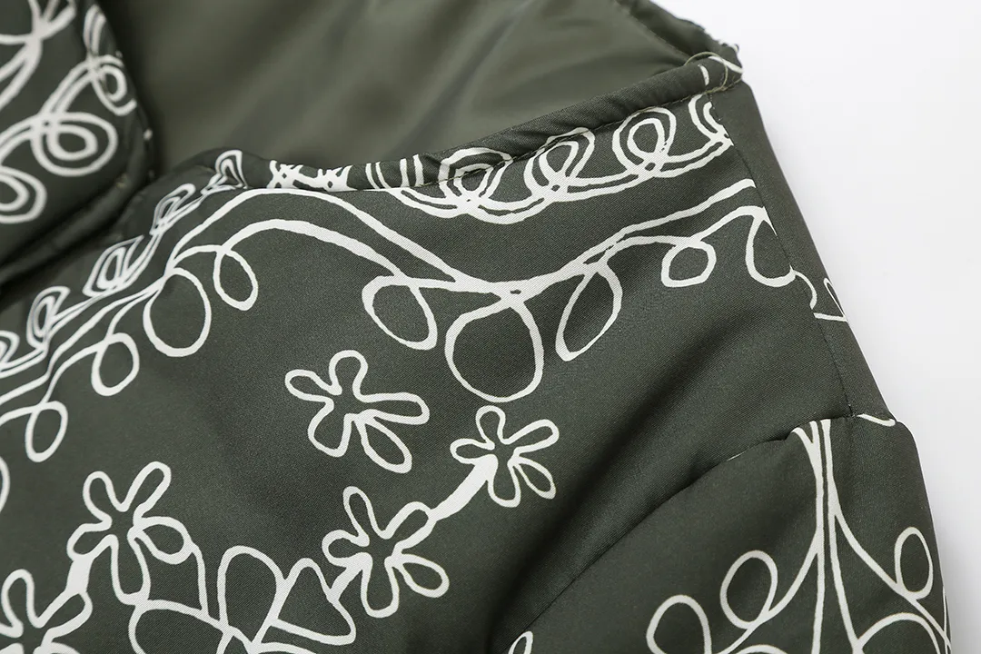 Women's Simple Style Printing Coat display picture 3