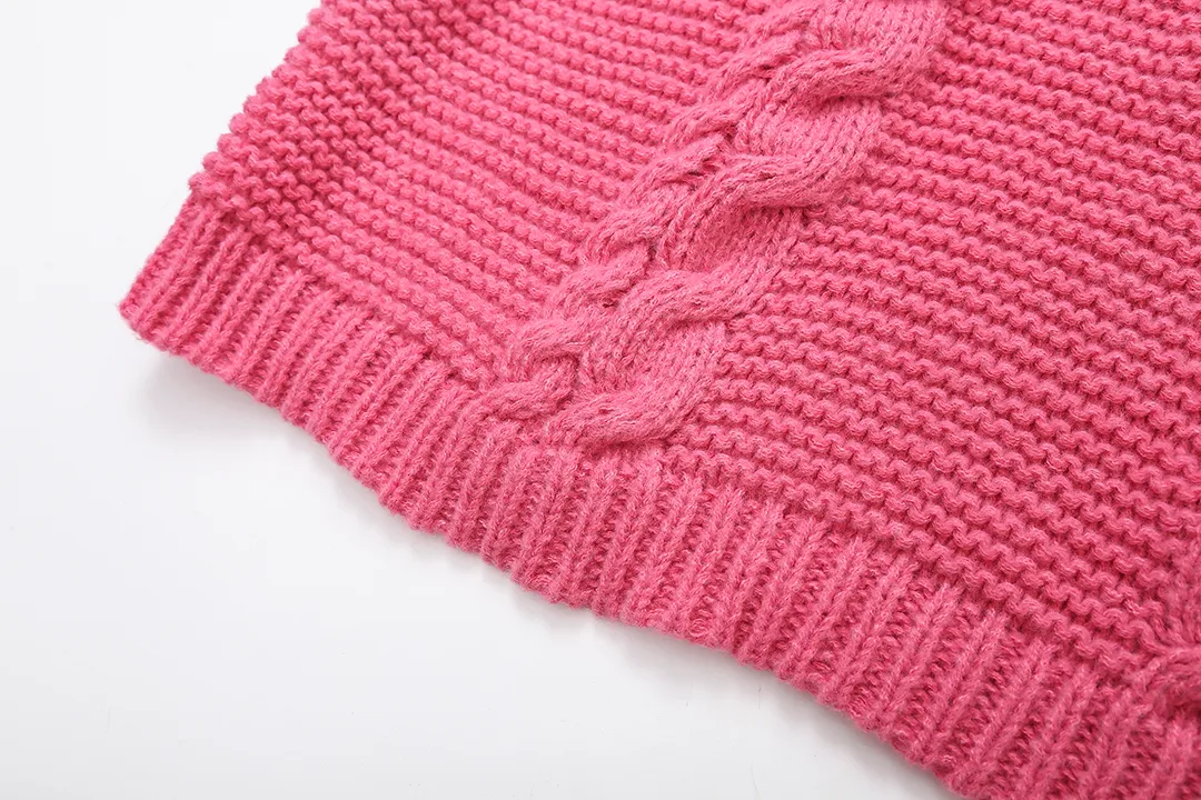 Women's Sweater Long Sleeve Sweaters & Cardigans Romantic Solid Color display picture 14