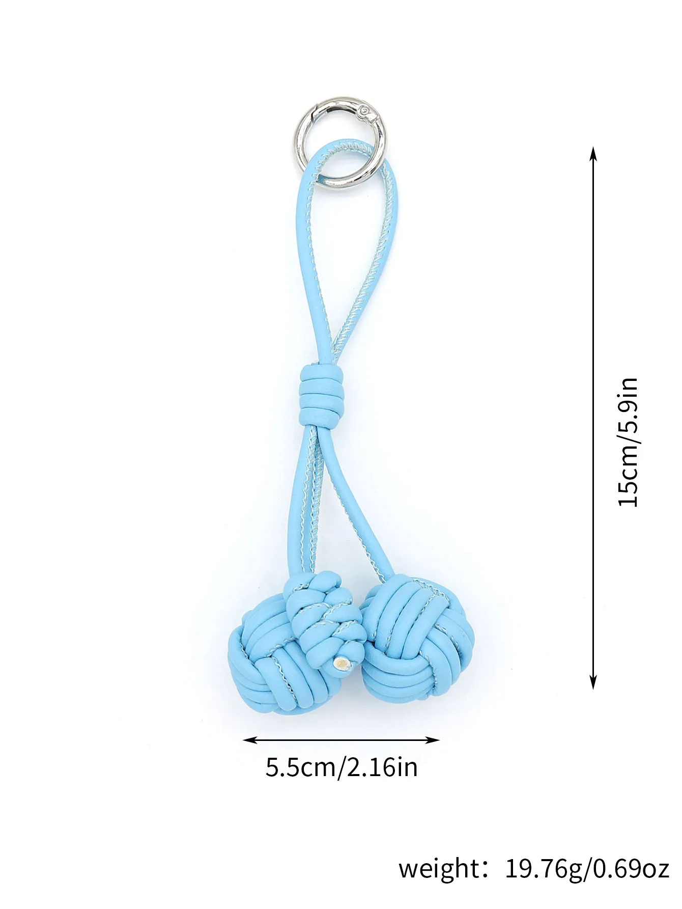 1 Piece Elegant Cute Simple Style Solid Color Pu Leather Bag Pendant display picture 14