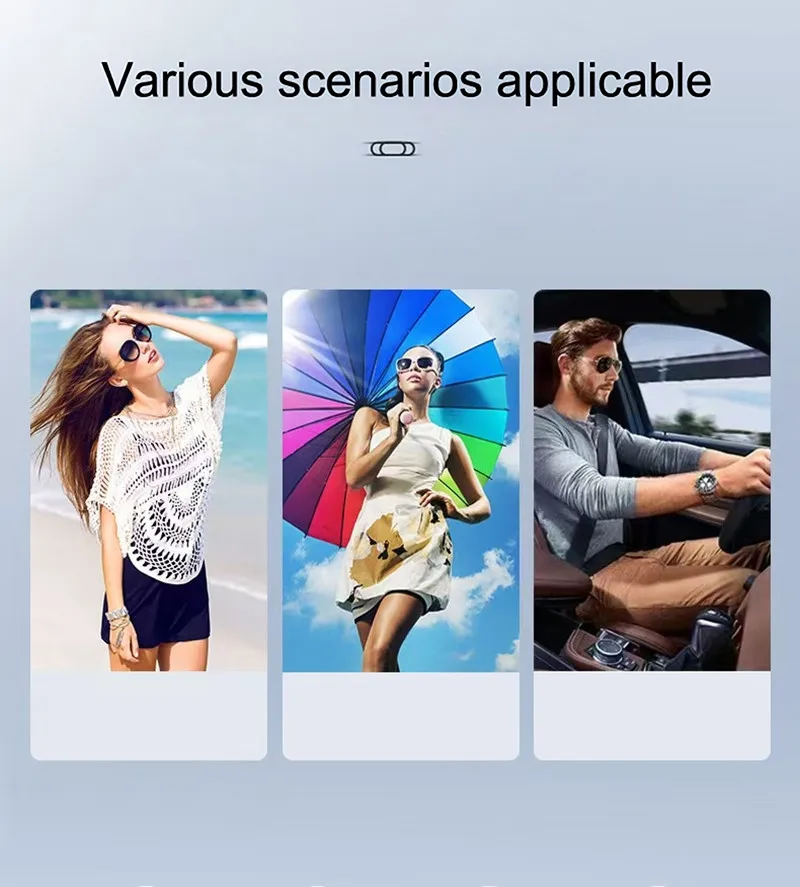 IG Style Casual Retro Solid Color PC UV400 Protection Oval Frame Full Frame Glasses display picture 3