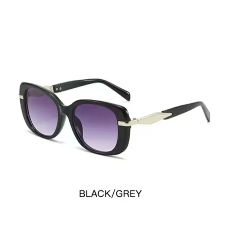 IG Style Casual Retro Solid Color PC UV400 Protection Oval Frame Full Frame Glasses display picture 9