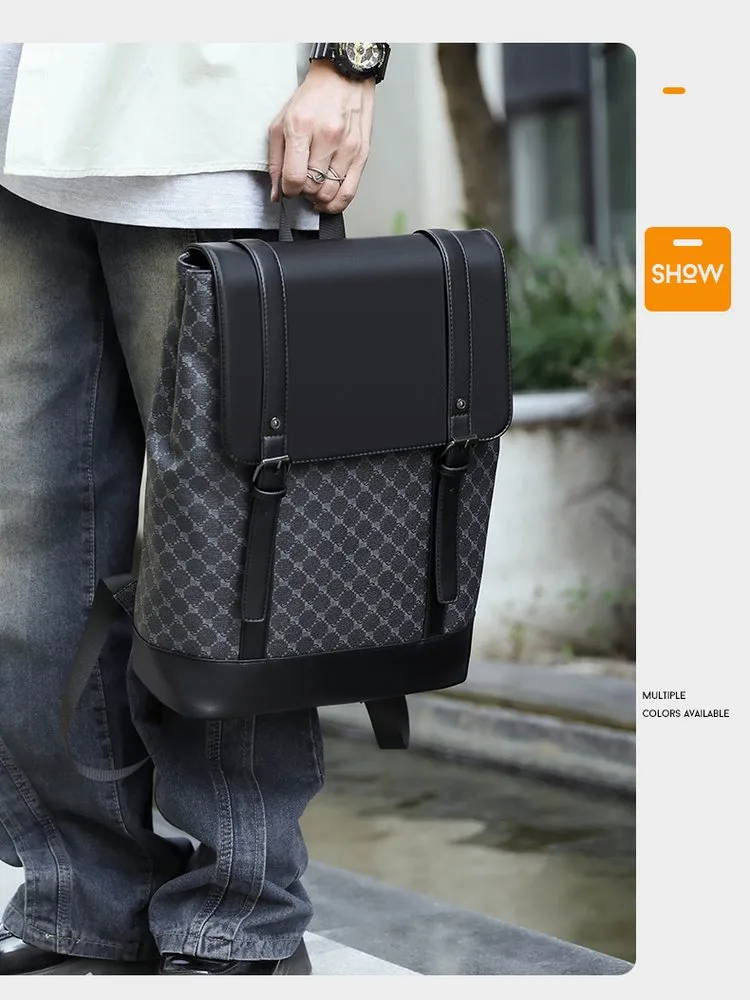 Plaid Casual Holiday Laptop Backpack display picture 1