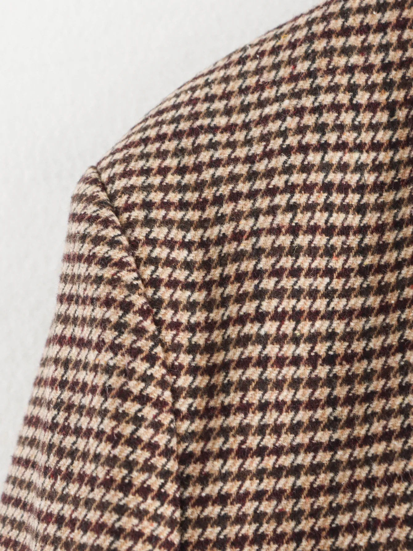 Women's Streetwear Houndstooth Coat Jacket display picture 16