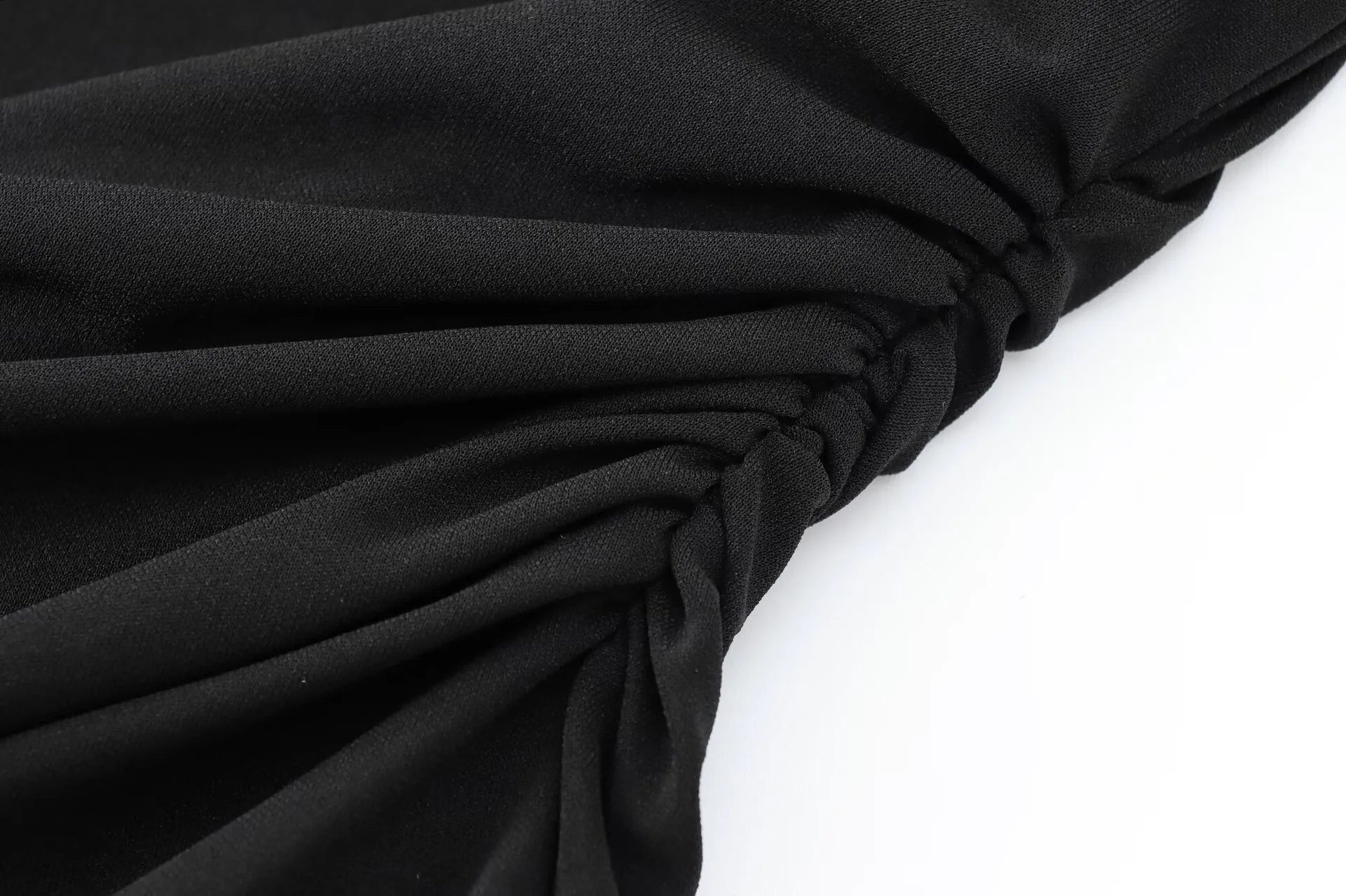 Women's Sheath Dress Streetwear Oblique Collar Long Sleeve Solid Color Above Knee Holiday Street display picture 10