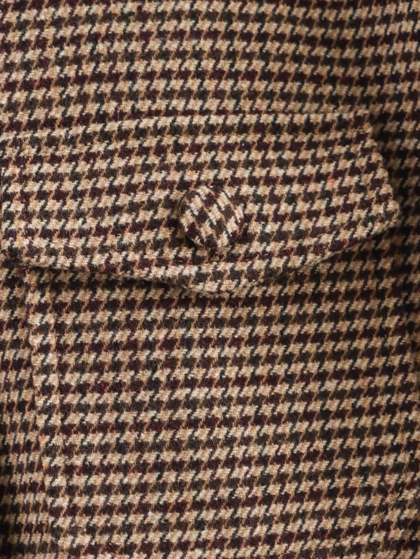 Women's Streetwear Houndstooth Coat Jacket display picture 19