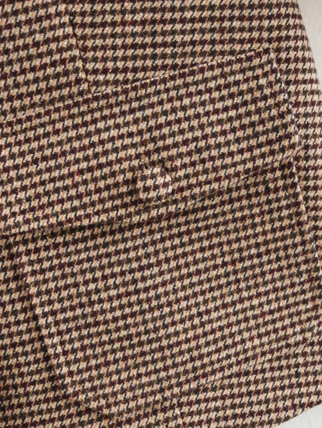 Women's Streetwear Houndstooth Coat Jacket display picture 20
