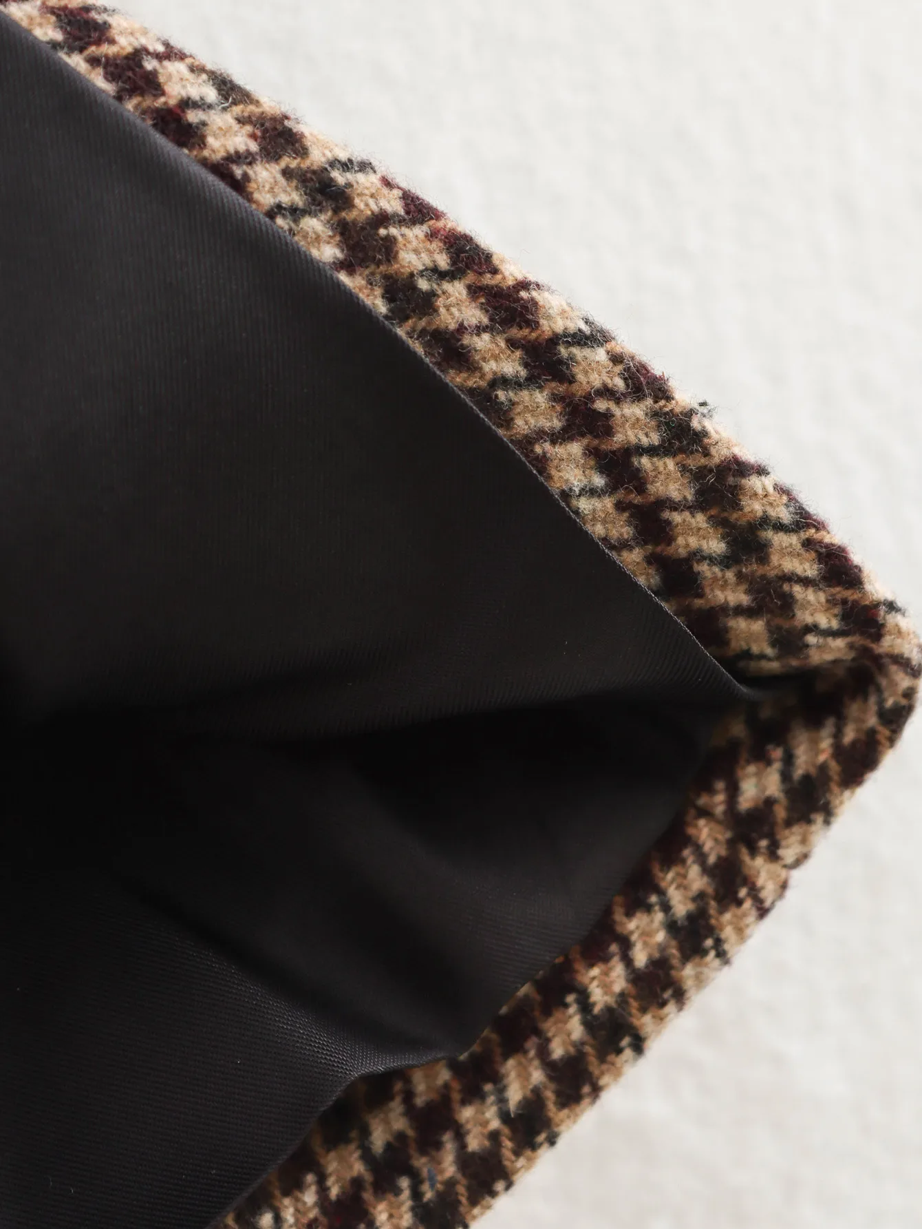 Women's Streetwear Houndstooth Coat Jacket display picture 22