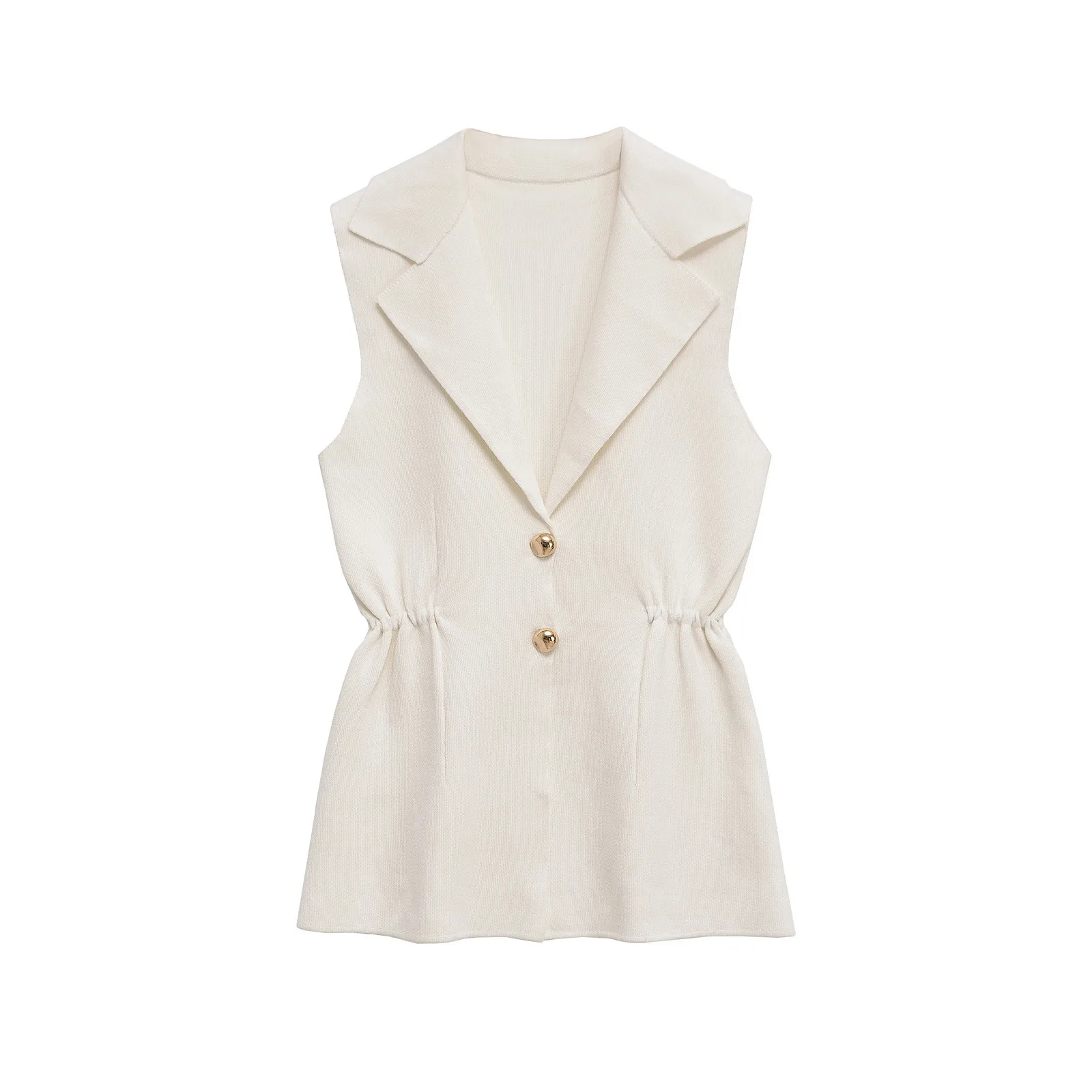 Women's Sleeveless Blazers Streetwear Solid Color display picture 9