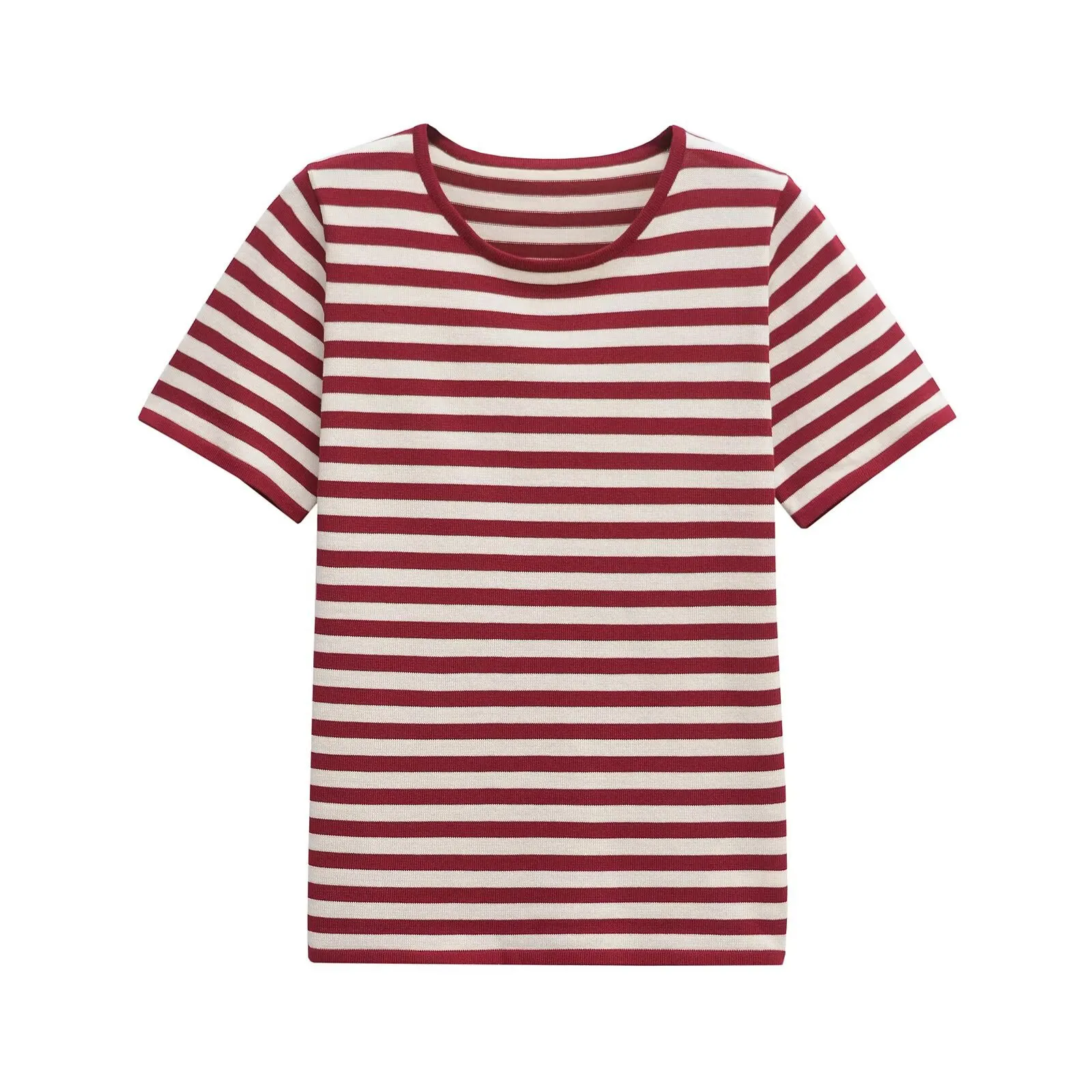 Women's T-shirt Short Sleeve T-Shirts Casual Style Classic Style Stripe display picture 3