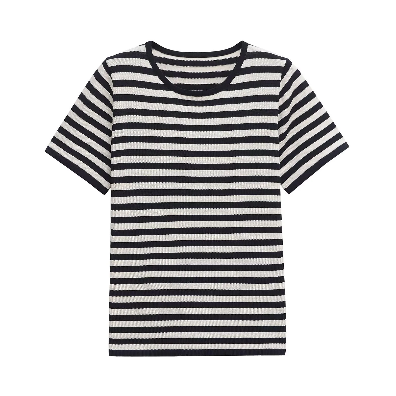 Women's T-shirt Short Sleeve T-Shirts Casual Style Classic Style Stripe display picture 11