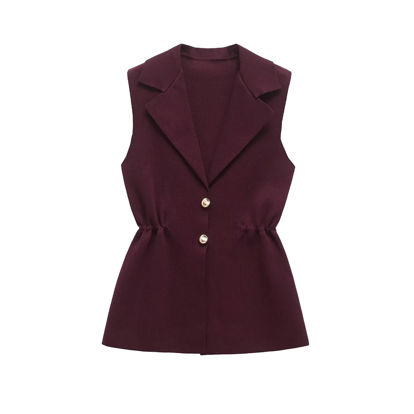 Women's Sleeveless Blazers Streetwear Solid Color display picture 17