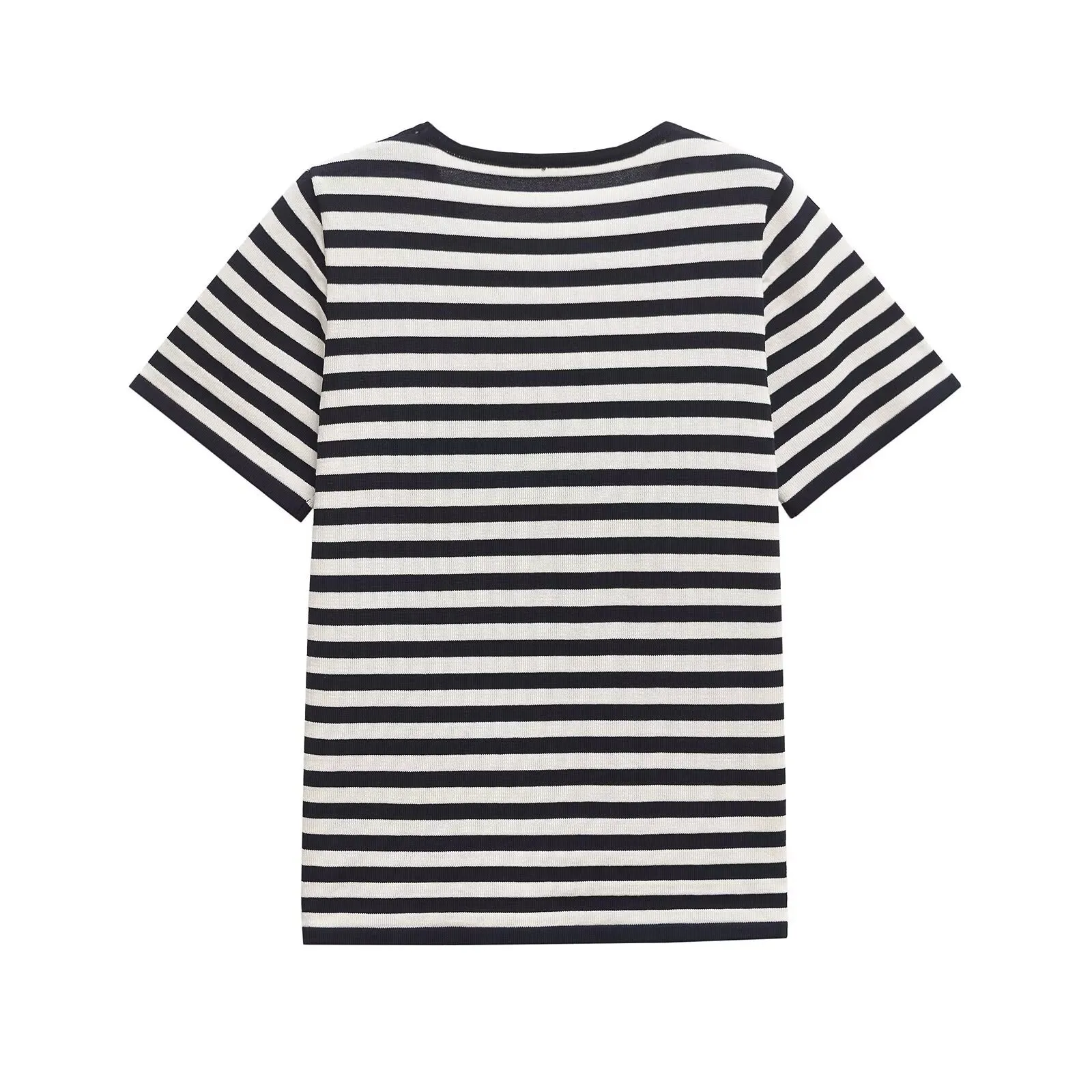 Women's T-shirt Short Sleeve T-Shirts Casual Style Classic Style Stripe display picture 12