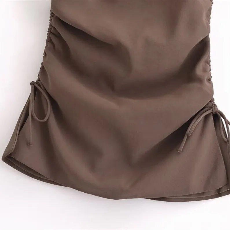 Daily Women's Casual Elegant Solid Color Polyester Pleated Pant Co-ord Set Shorts Sets display picture 7