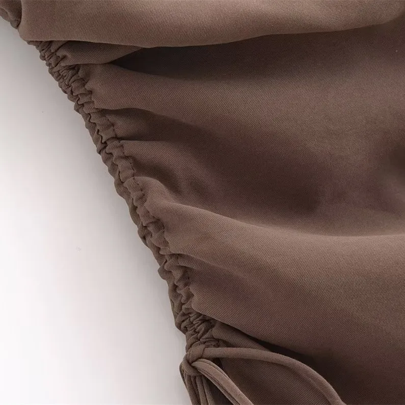 Daily Women's Casual Elegant Solid Color Polyester Pleated Pant Co-ord Set Shorts Sets display picture 9