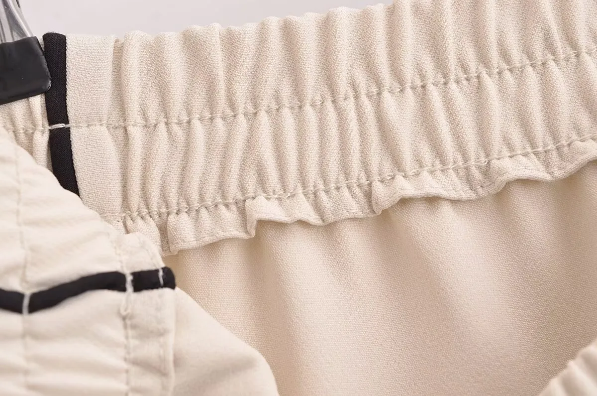 Street Sports Women's Streetwear Solid Color Spandex Polyester Chenille Yarn Pant Co-ord Set Shorts Sets display picture 21