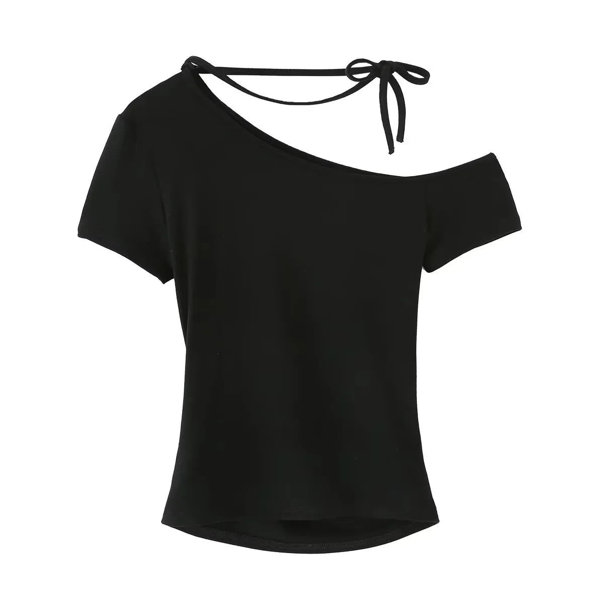 Women's T-shirt Short Sleeve T-Shirts Casual Elegant Solid Color display picture 4