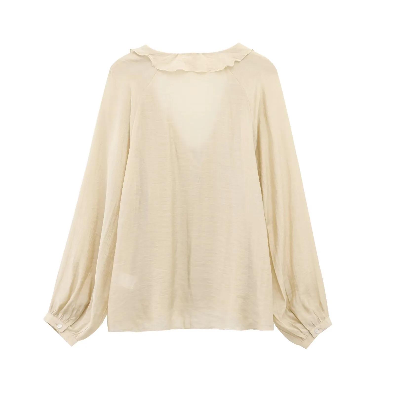 Women's Blouse Long Sleeve Blouses Simple Style Classic Style Solid Color display picture 2