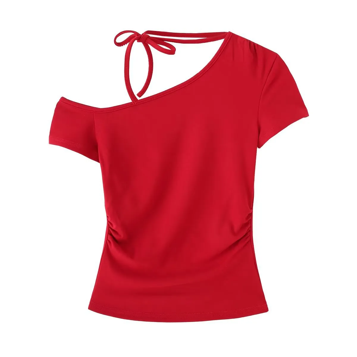 Women's T-shirt Short Sleeve T-Shirts Casual Elegant Solid Color display picture 13