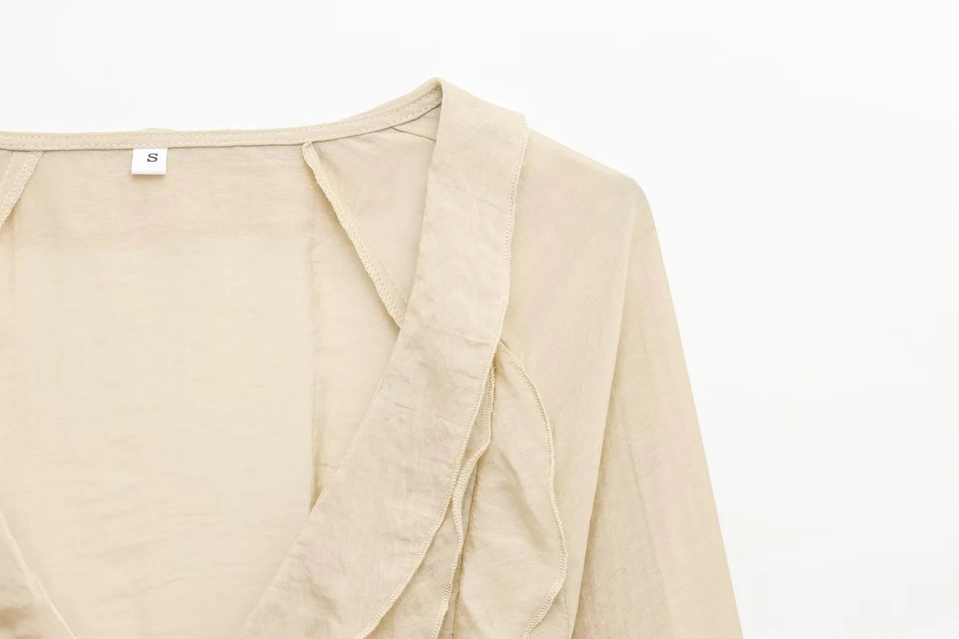 Women's Blouse Long Sleeve Blouses Simple Style Classic Style Solid Color display picture 4