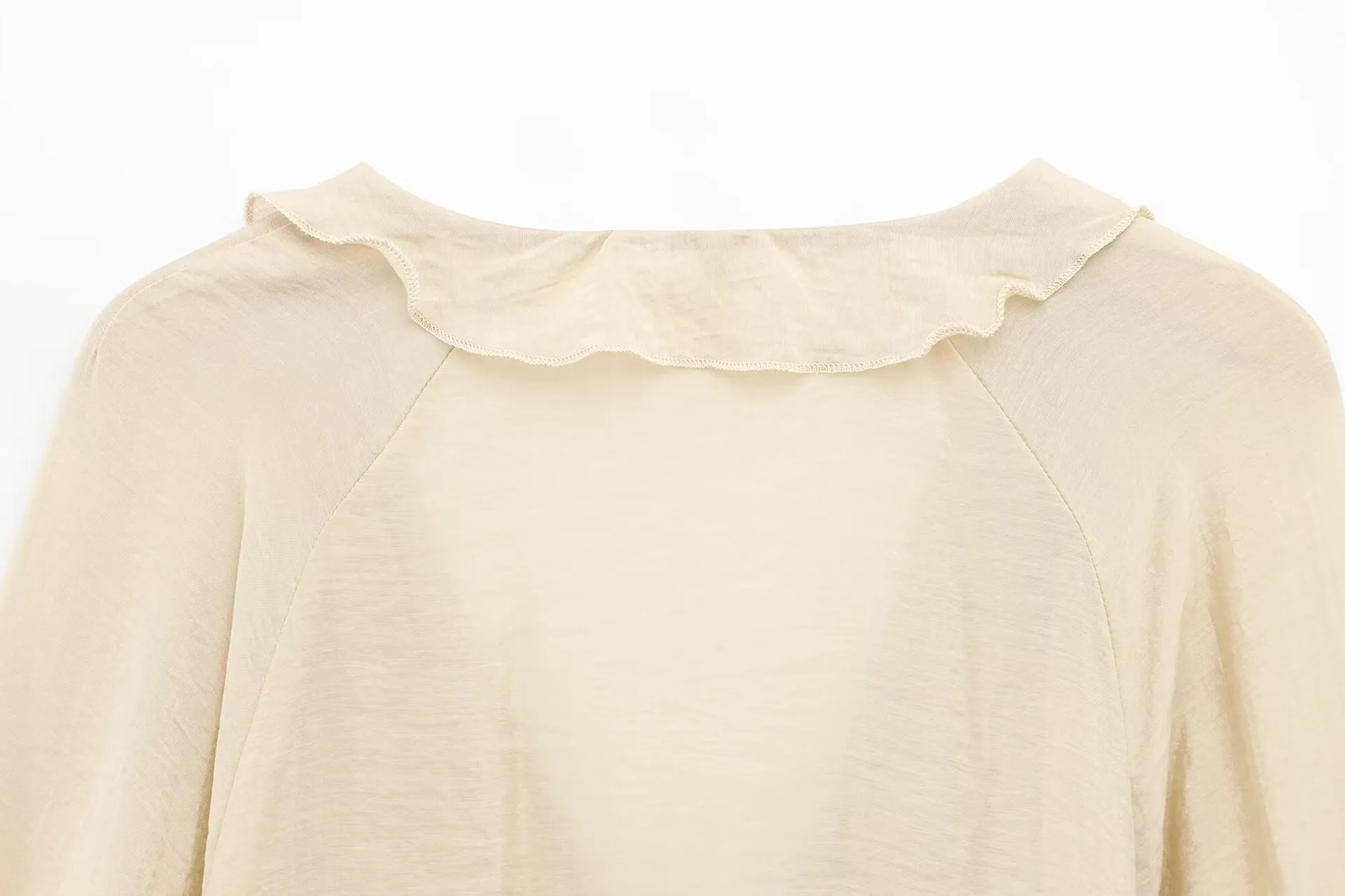 Women's Blouse Long Sleeve Blouses Simple Style Classic Style Solid Color display picture 8