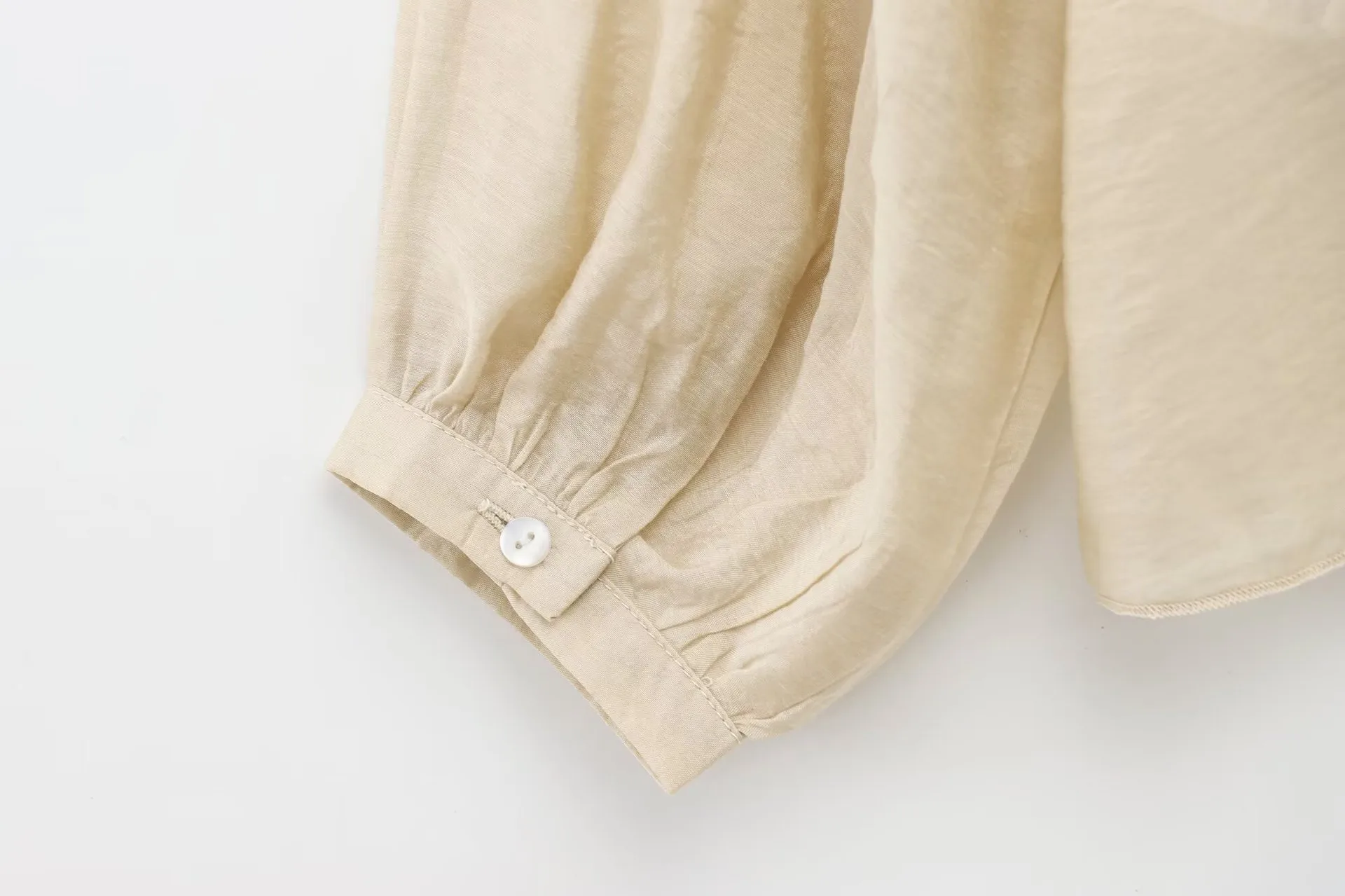 Women's Blouse Long Sleeve Blouses Simple Style Classic Style Solid Color display picture 9