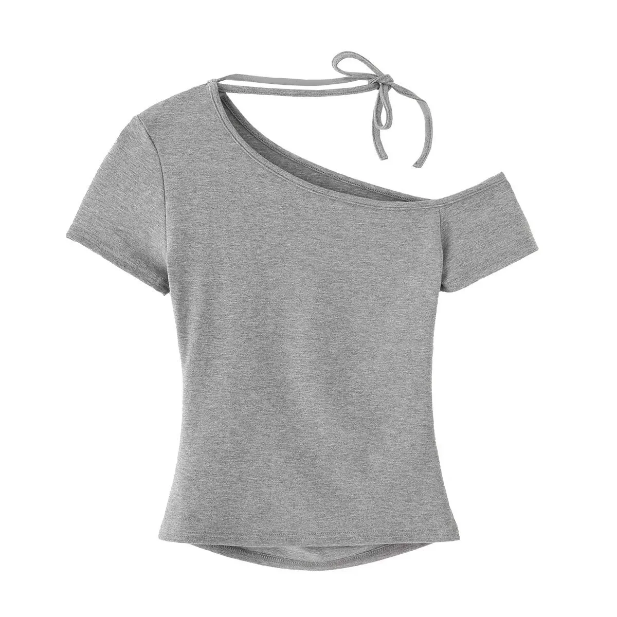 Women's T-shirt Short Sleeve T-Shirts Casual Elegant Solid Color display picture 33