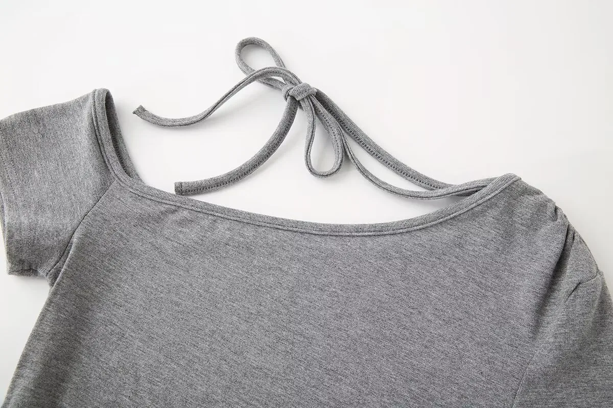 Women's T-shirt Short Sleeve T-Shirts Casual Elegant Solid Color display picture 35