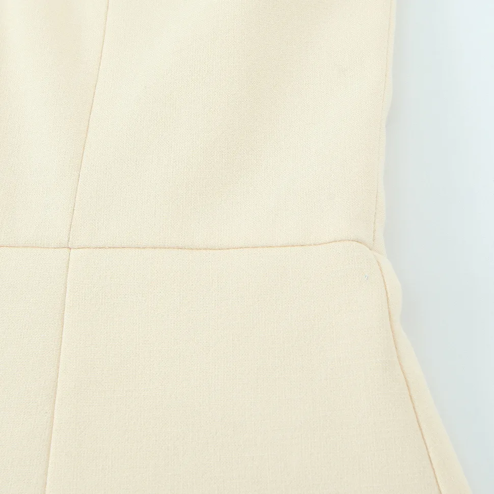 Women's A- Line Skirt Sexy Strapless Sleeveless Solid Color Above Knee Daily Street display picture 4