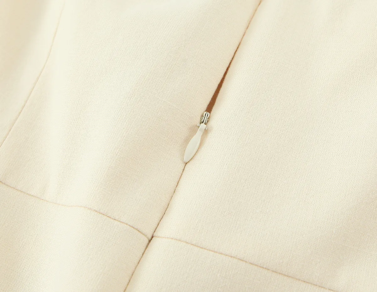 Women's A- Line Skirt Sexy Strapless Sleeveless Solid Color Above Knee Daily Street display picture 6